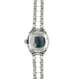 Stainless steel watch back view, captured May 4, 2023.