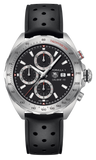 Tag Heuer Formula 1 Calibre 16 Black Dial Black Leather Strap Watch for Men - CAZ2010.FT8024
