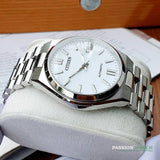 Citizen Automatic NJ0150-81A Silver Watch with White Dial