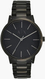 Armani Exchange Cayde Analog Black Dial Black Steel Strap Watch For Men - AX2701