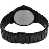 Armani Exchange Cayde Multicolor Dial Black Steel Strap Watch For Men - AX2725