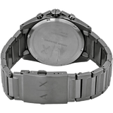 Armani Exchange Drexler Chronograph Grey Dial Grey Steel Strap Watch For Men - AX2603