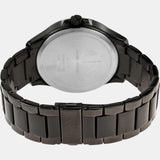 Armani Exchange Hampton Chronograph Black Dial Black Steel Strap Watch For Men - AX2413