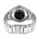 Armani Exchange Hampton Chronograph Blue Dial Silver Steel Strap Watch For Men - AX2178