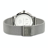 Armani Exchange Lola Analog Silver Dial Silver Mesh Strap Watch For Women - AX5535