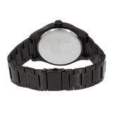 Armani Exchange Nico Analog Black Dial Black Steel Strap Watch For Men - AX7102