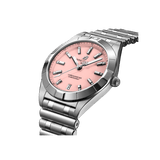 Breitling Chronomat 32 Diamonds Pink Dial Silver Steel Strap Watch for Women - A77310101K1A1