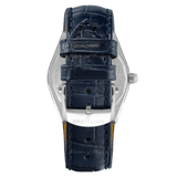 Breitling Chronomat Automatic 36 South Sea Blue Dial Blue Leather Strap Watch for Women - A10380611C1P1