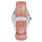 Breitling Navitimer Automatic 35 Mother of Pearl Dial Pink Leather Strap Watch for Women - A17395211A1P3