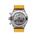 Breitling Navitimer B01 Chronograph 41 White Dial Brown Leather Strap Watch for Men - AB0139211G1P1