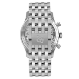 Breitling Navitimer B01 Chronograph 43 Black Dial Silver Steel Strap Watch for Men - AB0138211B1A1