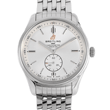 Breitling Premier Automatic 40mm Stainless Steel Silver Dial Mens Watch - A37340351G1A1