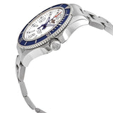Breitling Superocean 42mm White Dial Silver Steel Strap Watch for Men - A17366D81A1A1