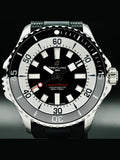 Breitling Superocean Automatic 46 Black Dial Black Rubber Strap Watch for Men - A17378211B1S1