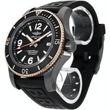 Breitling Superocean Automatic 46mm Black Dial Black Rubber Strap Watch for Men - U17368221B1S1