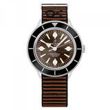 Breitling Superocean Heritage '57 Outerknown Brown Dial Brown NATO Strap Watch for Men - A103703A1Q1W1