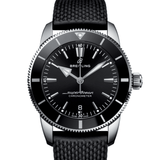 Breitling Superocean Heritage B20 Automatic 44 Black Dial Black Mesh Bracelet Watch for Men - AB2030121B1S1