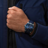 Breitling Superocean Heritage B20 Automatic 46 Blue Dial Blue Mesh Bracelet Watch for Men - AB2020161C1S1