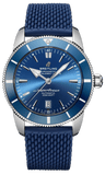 Breitling Superocean Heritage B20 Automatic 46 Blue Dial Blue Mesh Bracelet Watch for Men - AB2020161C1S1