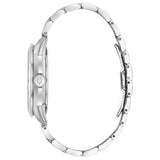 Bulova BVA Dual Aperture Black Dial Silver Steel Strap Watch for Men - 96A119