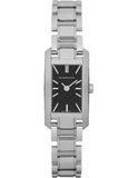Burberry Heritage Black Dial Silver Steel Strap Watch For Women - BU9601