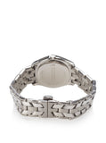Burberry Heritage Check White Dial Silver Steel Strap Watch for Women - BU1853