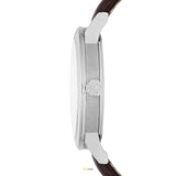 Burberry The City Gold Dial Brown Leather Strap Watch for Men - BU9011