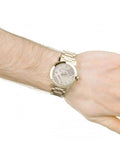 Burberry The City Gold Dial Gold Steel Strap Watch for Men - BU9038