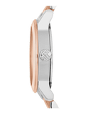 Burberry The City Silver Dial Two Tone Steel Strap Watch for Women - BU9214