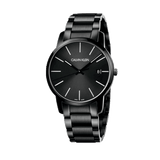 Calvin Klein City Quartz Black Dial Black Steel Strap Watch for Men - K2G2G4B1