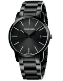 Calvin Klein City Quartz Black Dial Black Steel Strap Watch for Men - K2G2G4B1