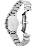 Calvin Klein City Quartz White Dial Silver Steel Strap Watch for Men - K2G2G1Z6