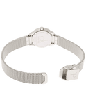 Calvin Klein Minimal White Dial Silver Mesh Bracelet Watch for Women - K3M231Y6