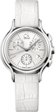 Calvin Klein Skirt White Dial White Leather Strap Watch for Women - K2U291L6