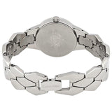 Calvin Klein Snake Black Dial Silver Steel Strap Watch For Women - K6E23141