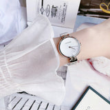 Calvin Klein Wavy Silver Dial Silver Steel Strap Watch for Women - K9U23146