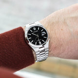 Citizen Tsuyosa Automatic Black Watch on Wrist