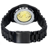 Citizen Tsuyosa Automatic Camouflage Black Dial Black Steel Strap Watch For Men - NJ0155-87E