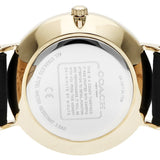 Coach Charles Black Dial Brown Leather Strap Watch for Women - 14602156
