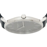 Coach Charles Grey Dial Black Leather Strap Watch for Men - 14602150
