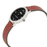 Coach Delancey Black Dial Brown Leather Strap Watch for Women - 14502792