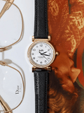 Coach Madison White Dial Black Leather Strap Watch for Women - 14503396