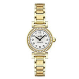 Coach Madison White Dial Gold Steel Strap Watch for Women - 14502403