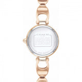 Coach Park Signature Rose Gold Dial Rose Gold Steel Strap Watch for Women - 14503172