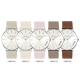 Coach Perry White Dial Pink Leather Strap Watch for Women - 14503118