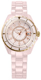 Coach Preston Pink Dial Pink Steel Strap Watch for Women - 14503463