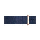 Daniel Wellington Classic Bayswater Black Dial Black NATO Strap Watch For Men - DW00100277