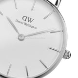 Daniel Wellington Classic Bayswater White Dial Blue NATO Strap Watch For Men - DW00100276