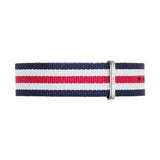 Daniel Wellington Classic Canterbury White Dial Two Tone Nylon Strap Watch For Men - DW00100016
