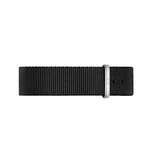 Daniel Wellington Classic Cornwall Black Dial Black Nylon Strap Watch For Women - DW00100149